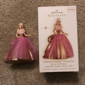 Celebration Barbie Ornament